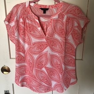 Banana Republic Coral Blouse
